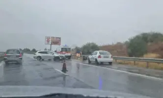 Няколко тежки сблъсъка са се случили на магистрала Тракия край