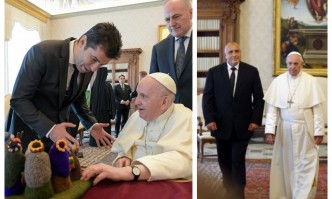 Когато Бойко Борисов говори с папа Франциск през 2018 г