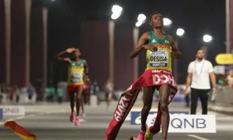 Финален спринт реши маратона при мъжете в Доха