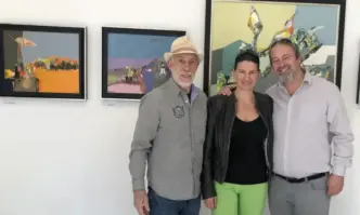 Световни музиканти се възхитиха на живописта на Васил Стоев в арт галерия Vejdi