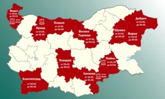 Нови три области обявяват грипна епидемия от понеделник – 27