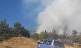 Обявено е бедствено положение в община Любимец заради пожар в село Дъбовец