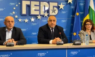 Пресконференция на ПП ГЕРБ с първи коментар за резултата на изборите - 05.04.23 г