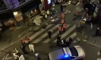Кола се вряза в заведение в Париж, има загинал