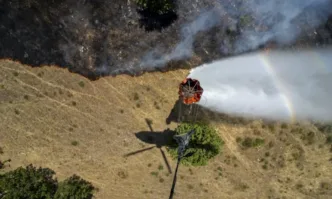 Екипаж на Военновъздушните сили от 24 авиационна база в Крумово