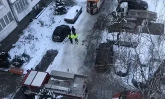 Сигналът за инцидента е подаден малко преди 10 00 ч От апартамента