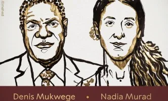 Лекар от Конго и правозащитничка печелят Нобеловата награда за мир