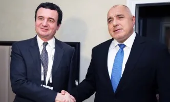 Бойко Борисов се срещна с премиера на Република Косово Албин Курти