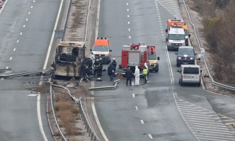 Предаването на телата на 45 имата македонски граждани загинали при трагичния