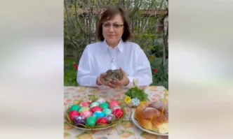 Христос Воскресе Нека въздаде мир и благодат на българската земя