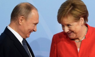 Путин си взе сбогом с Меркел