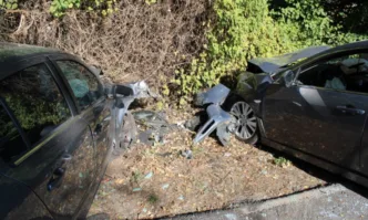 Нова катастрофа на Е 79 отново при Симитли удариха се пет