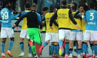 Партенопеите с 3 та титла в Серия АНаполи спечели предсрочно титлата