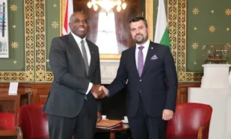 Министърът на външните работи на Република България Георг Георгиев проведе