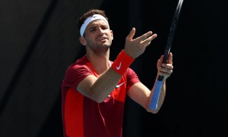 Най добрият български тенисист Григор Димитров отпадна още в първия кръг
