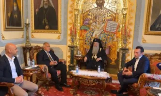 Борисов се срещна с пловдивския митрополит Николай