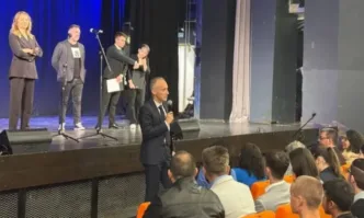 Министърът на образованието Красимир Вълчев проведе днес публично събитие в