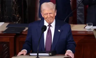 В първата реч на американския президент Доналд Тръмп пред Конгреса