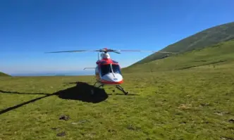 България Хели Мед Сървиз HEMS Bulgaria с първа планинска акция