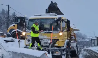 Поради обилен снеговалеж има ограничения по пътища в област Благоевград