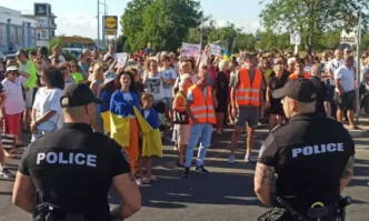 Хотелиери протестират заради неизплатени суми за украинските бежанци (СНИМКИ)