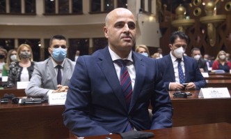 Премиерът на Република Северна Македония Димитър Ковачевски е прекарал нощта