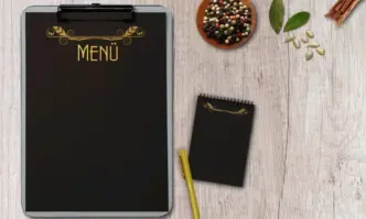 Първокласно меню за вечеря от злополучното първо пътуване на Титаник