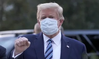 Не се страхувайте от Covid -19! - Тръмп пребори вируса и напусна болницата