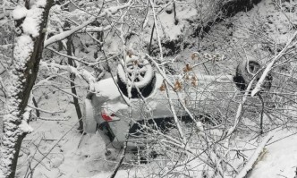 Тежка катастрофа е станала в района на 9 ти км на