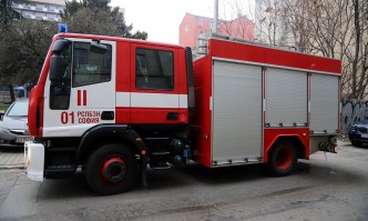 Автобус с украински граждани се запали на АМ Черно море