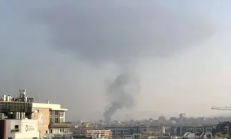Пожар е пламнал в новострояща се сграда на бул Симеоновско