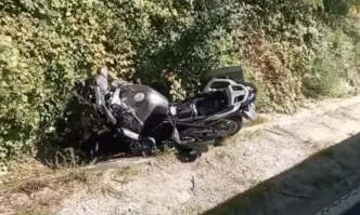 18-годишен младеж излетя от пътя с мотор във Врачанско