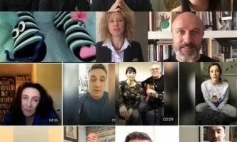 Български творци обединени в кампания Останете си вкъщи и с послания за кураж към всички