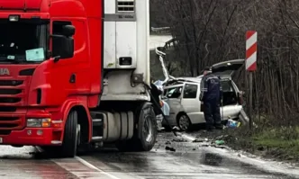 Тежка катастрофа с жертва на пътя Велико Търново - Русе