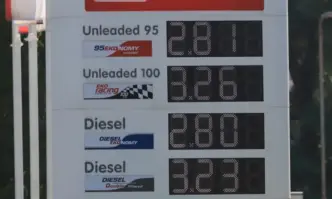Бензин и дизел поскъпнаха с по 20 стотинки за месец