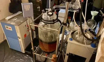 Една от най големите високотехнологични лаборатории за производство на синтетични наркотици