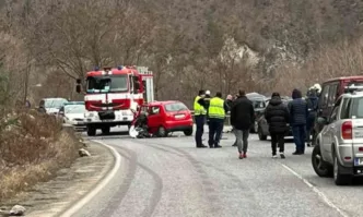 Петима души са ранени при катастрофата на пътя Банско