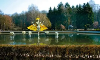 Павел Койчев и Мирослав Боршош откриват скулпторна композиция Водна Паша в Южния парк