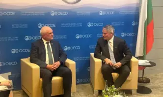 Главчев се срещна с генералния секретар на ОИСР Матиас Корман