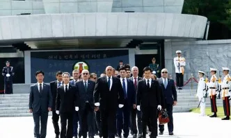 Първи ден от посещението на премиера Борисов в Южна Корея
