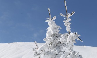 Силни снеговалежи в Югоизточна България