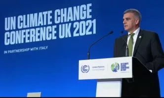 Янев обеща в Глазгоу: България е решена да постигне климатична неутралност до 2050 г.