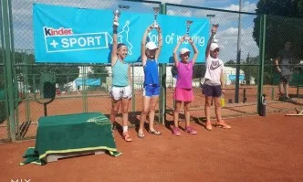 111 тенисисти участваха в четвъртия турнир от веригата Kinder+ Sport в Стара Загора