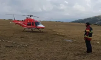 Планинската спасителна служба участва в акция по транспортирането на човек