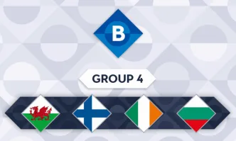 България ще спори с Уелс, Финландия и Ейре в Лигата на нациите
