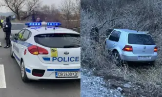 Пиян полицай предизвиква две катастрофи Преследван от колегите си в