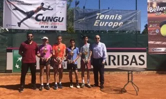 Илиян Радулов и Йоанна Радулова спечелиха титлите в изцяло български финали на турнир от Тенис Европа в Черна гора