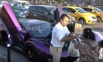 Глобиха иранец в Истанбул заради продажбата на дини в багажник на Ламборгини (ВИДЕО)