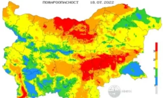 Екстремална пожароопасност в Дунавската и Горнотракийската низина