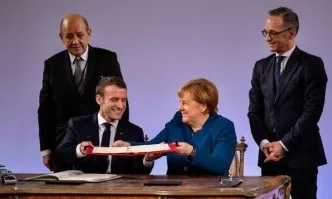 Франция и Германия подписаха нов договор за сътрудничество